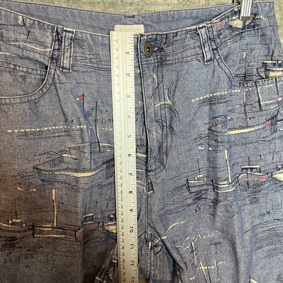 Liz Claiborne Women Retro Classic Michaela Mid Rise Pedal Pusher Crop Jean 12 - Picture 10 of 12